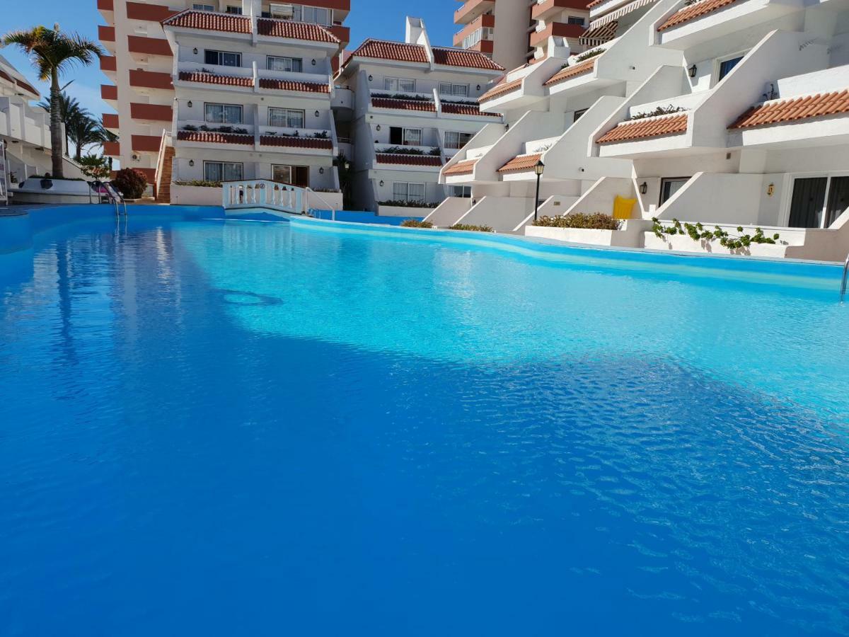Casa Las Flores With Heated Pool, Only 490 Meters To The Beach, Balcony, Wifi Arona (Tenerife) Exterior foto