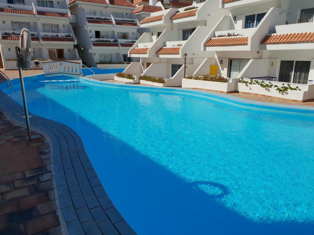Casa Las Flores With Heated Pool, Only 490 Meters To The Beach, Balcony, Wifi Arona (Tenerife) Exterior foto