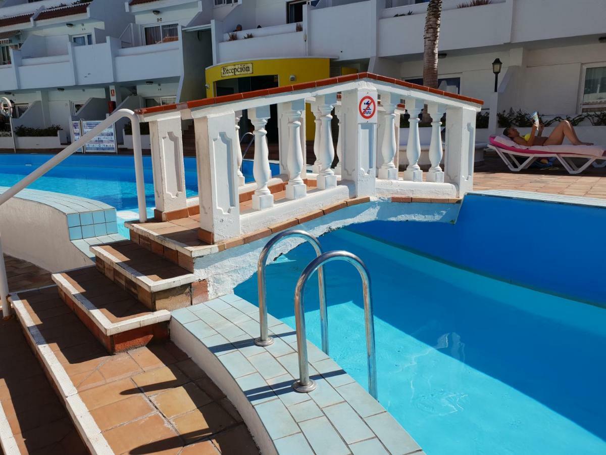 Casa Las Flores With Heated Pool, Only 490 Meters To The Beach, Balcony, Wifi Arona (Tenerife) Exterior foto