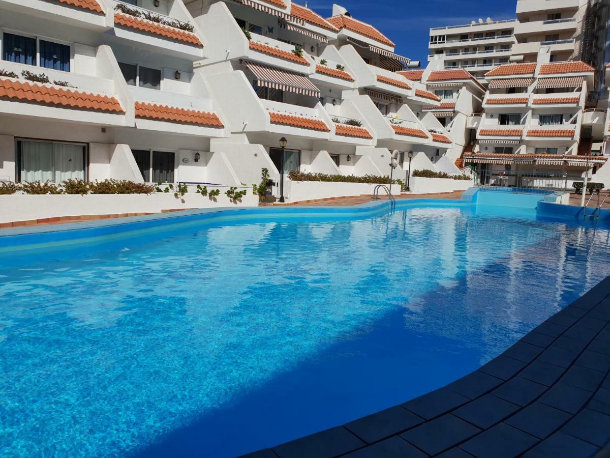 Casa Las Flores With Heated Pool, Only 490 Meters To The Beach, Balcony, Wifi Arona (Tenerife) Exterior foto