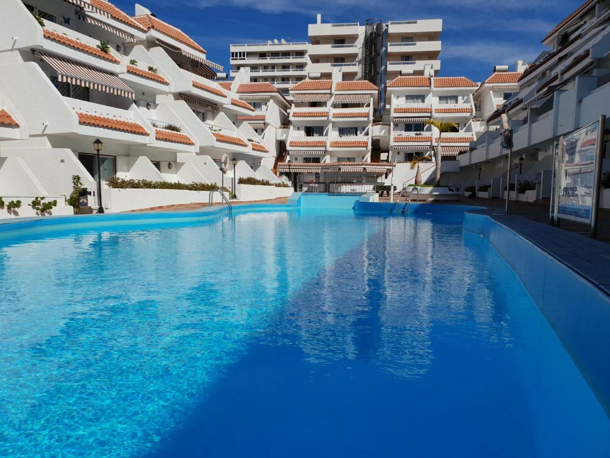 Casa Las Flores With Heated Pool, Only 490 Meters To The Beach, Balcony, Wifi Arona (Tenerife) Exterior foto