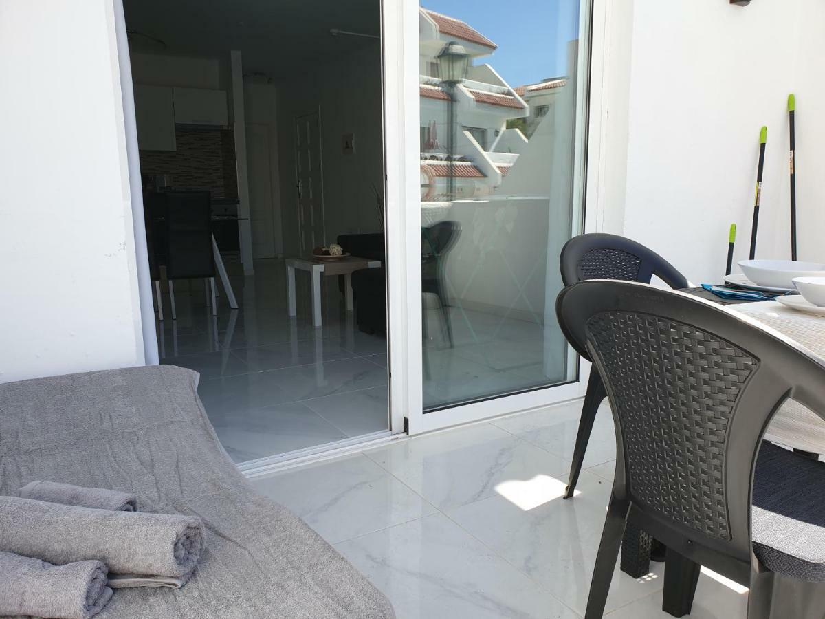 Casa Las Flores With Heated Pool, Only 490 Meters To The Beach, Balcony, Wifi Arona (Tenerife) Exterior foto